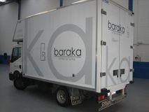 BARAKA STUDIO rotulación camión reparto
