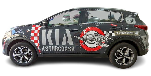 Rotulación Kia Sportage ASTURCONSA